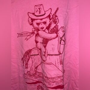 Teddy Fresh Pink Cowboy Bear Tee